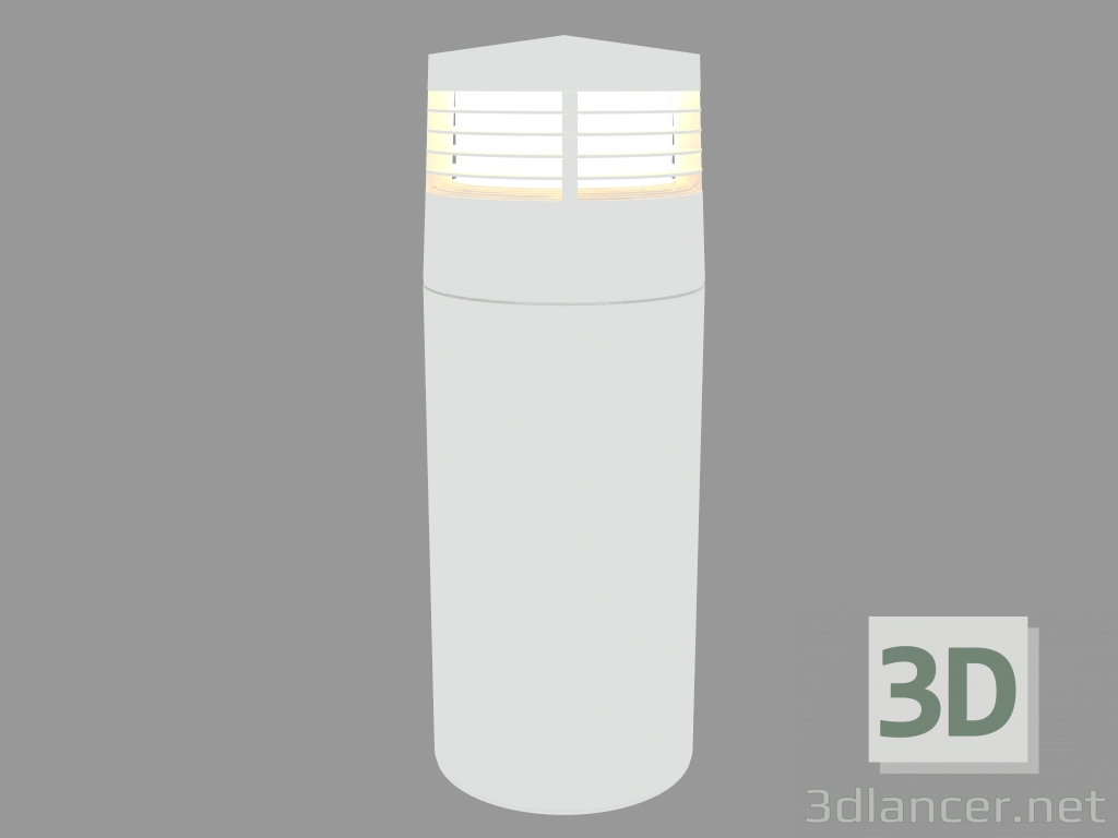 modello 3D Postlight REEF BOLLARD CON GRIGLIA (S5293) - anteprima