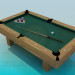 3D modeli Bilardo masası - önizleme