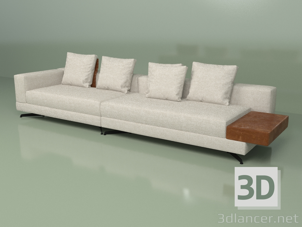 3d model Jagger sofa 1 - preview