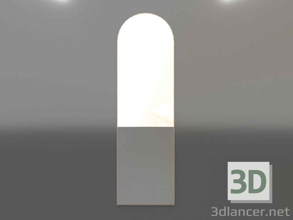 3D modeli Ayna ZL 24 (450x1500, ahşap beyazı) - önizleme