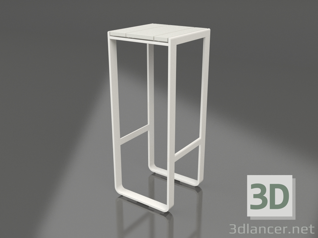 modèle 3D Tabouret haut (Gris Agate) - preview