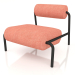 modèle 3D Chaise de loisirs Lekima (Rose) - preview