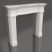 3d model Set of gypsum decor for fireplace 008 (1320x1160x235) - preview