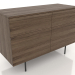 modèle 3D Commode 1 METAL 1200x500x800 (frêne brillant) - preview