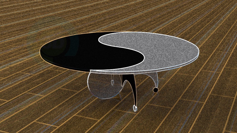 modelo 3D Mesa de centro - escuchar modelo 3D Mesa de centro - escuchar