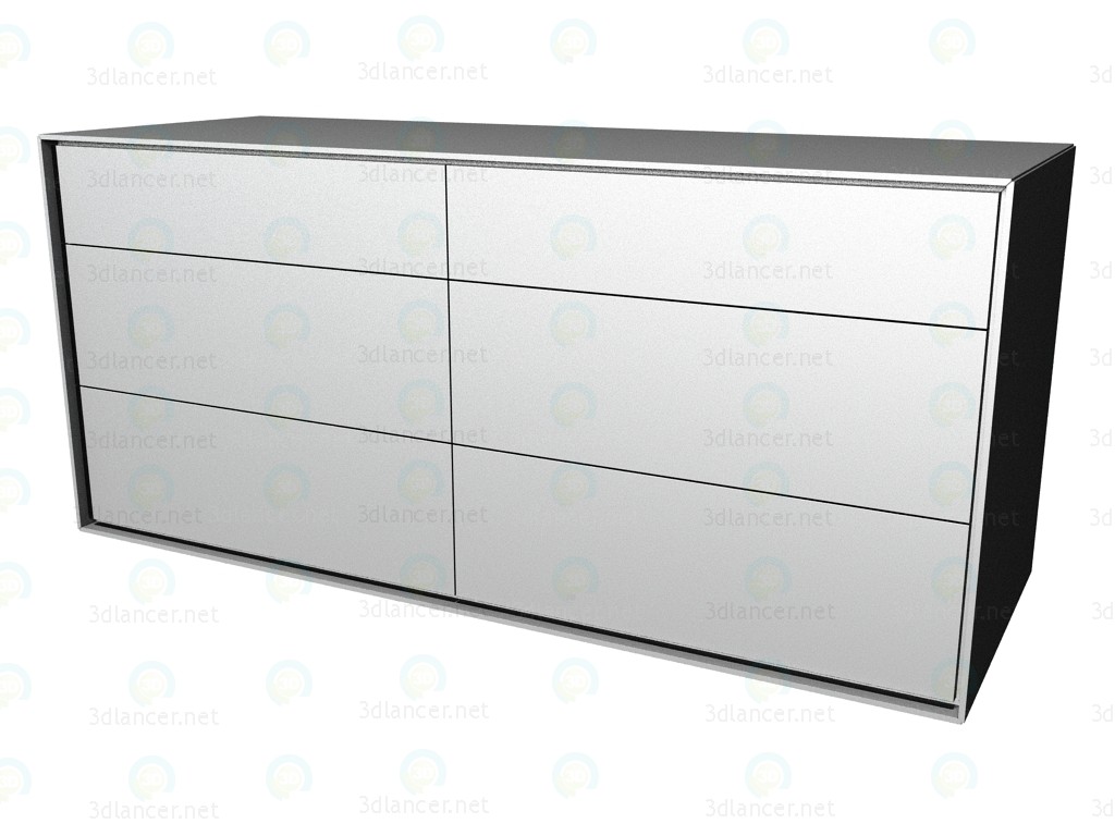 Modelo 3d CD150 commode - preview
