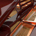 3d Pianoforte model buy - render