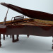 Pianoforte 3D-Modell kaufen - Rendern