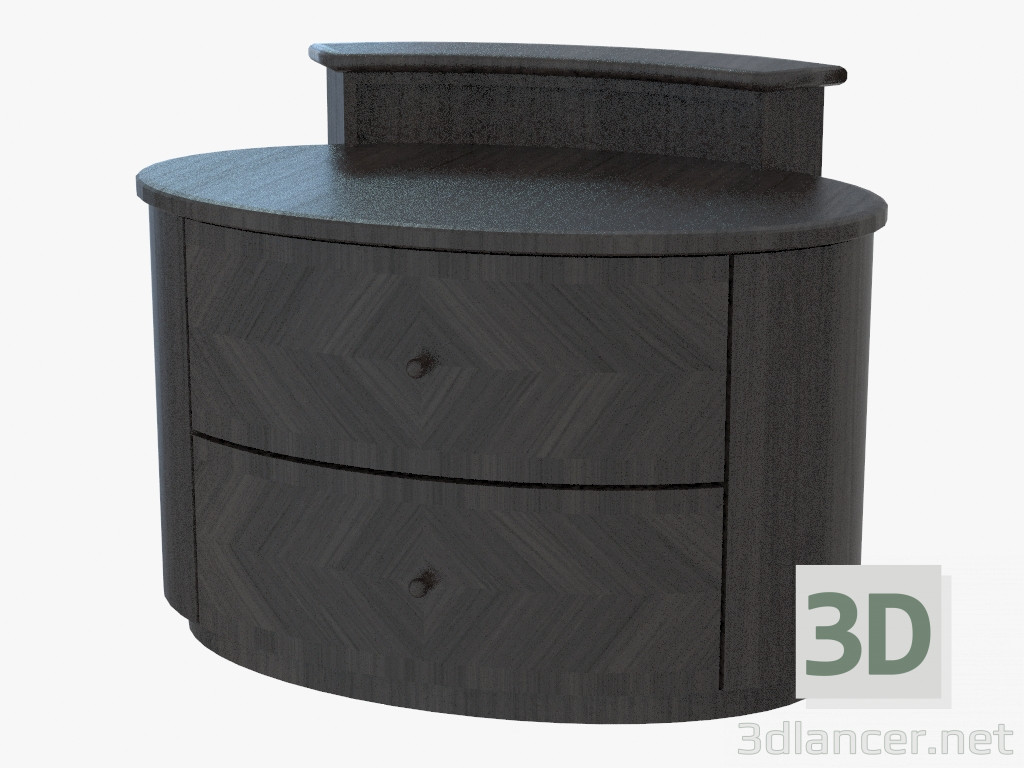 3d model Chest of drawers with two drawers (JSB1103) - preview