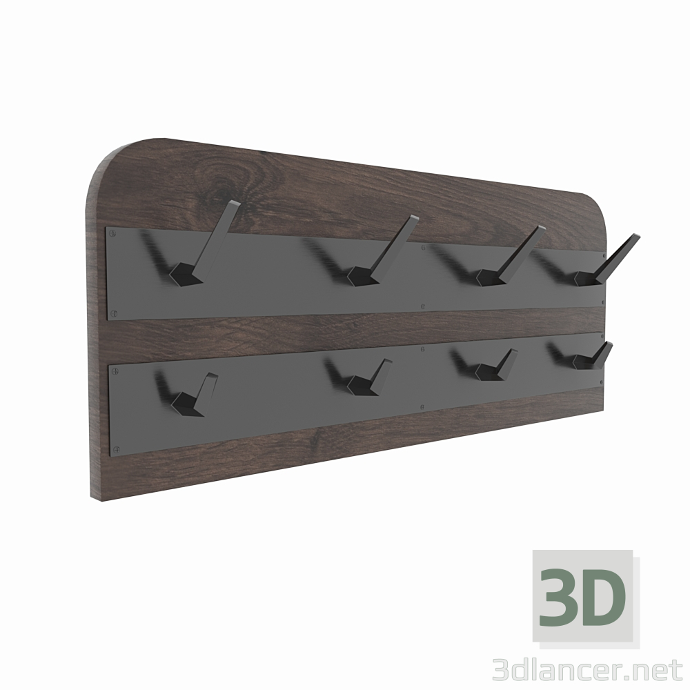 3D Modell Wandaufhänger - Vorschau