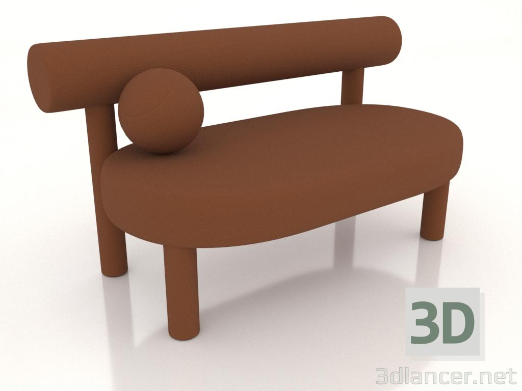 modello 3D Divano Gropius CS1 - anteprima