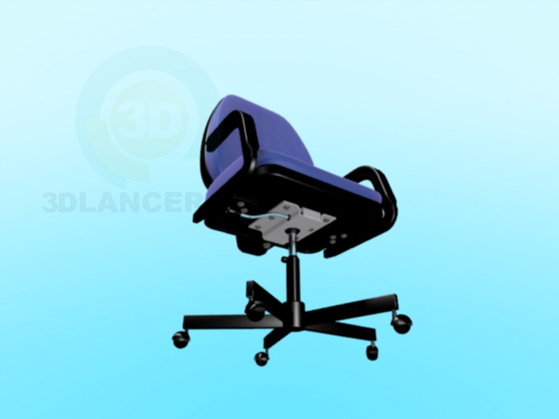 3d model computer chair - preview 3d model computer chair - preview