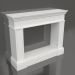 Modelo 3d Conjunto de decoração em gesso para lareira 011 (1254x1010x300) - preview