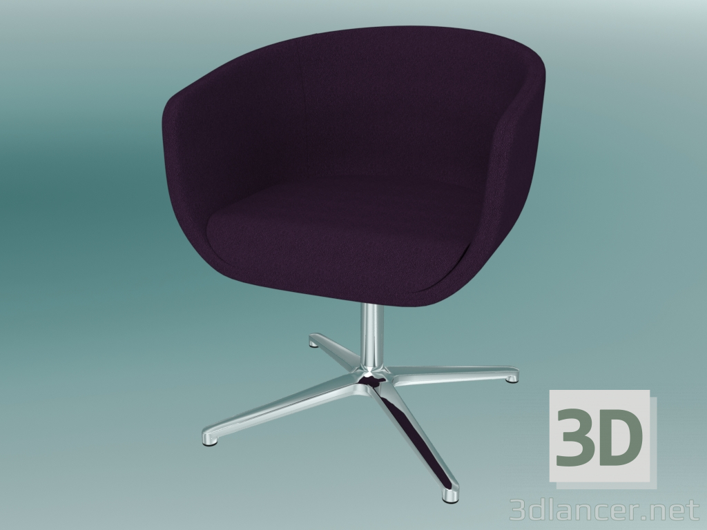 modèle 3D Chaise pivotante (20F) - preview