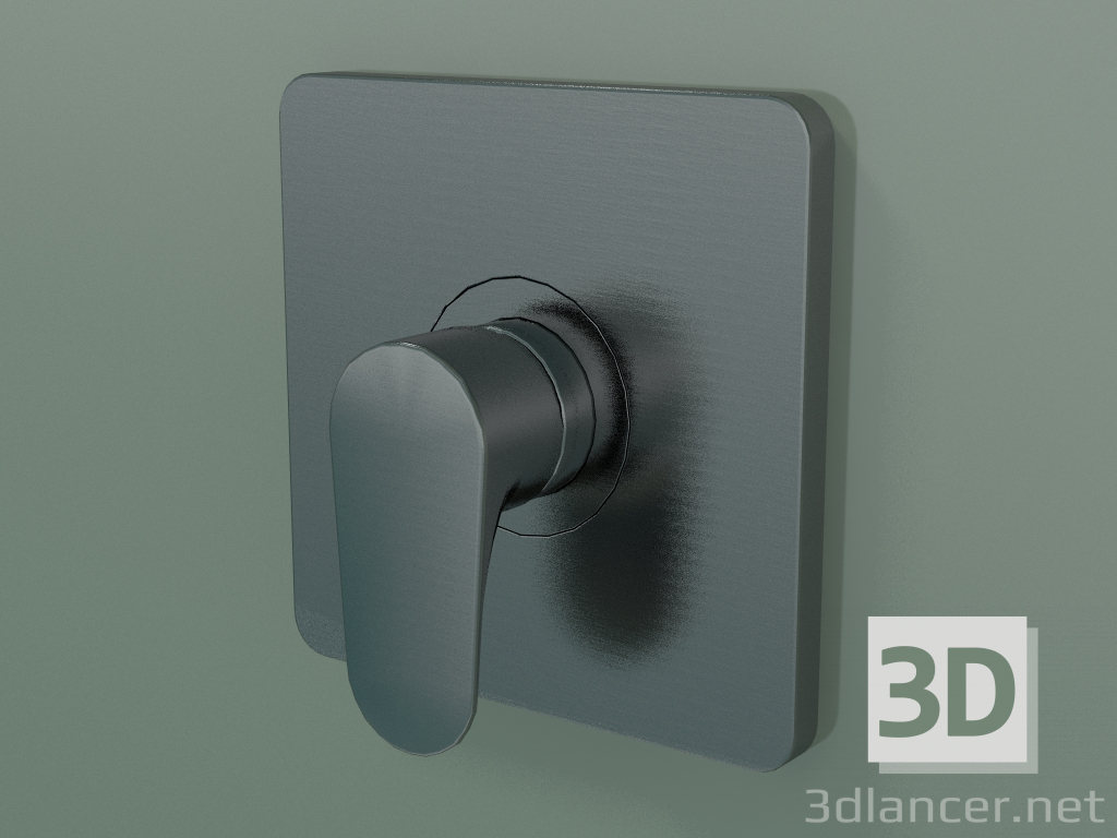 3D modeli Ankastre montaj için duş bataryası (34625340) - önizleme