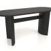 3d model Dining table DT 05 (1600x600x750, wood black) - preview