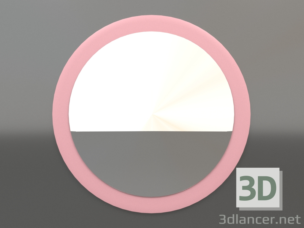 modello 3D Specchio ZL 25 (P=900, rosa pallido) - anteprima