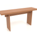 modèle 3D Table console KT 13 (1600x450x750, bois rouge) - preview