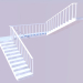 3D modeli Merdiven - önizleme