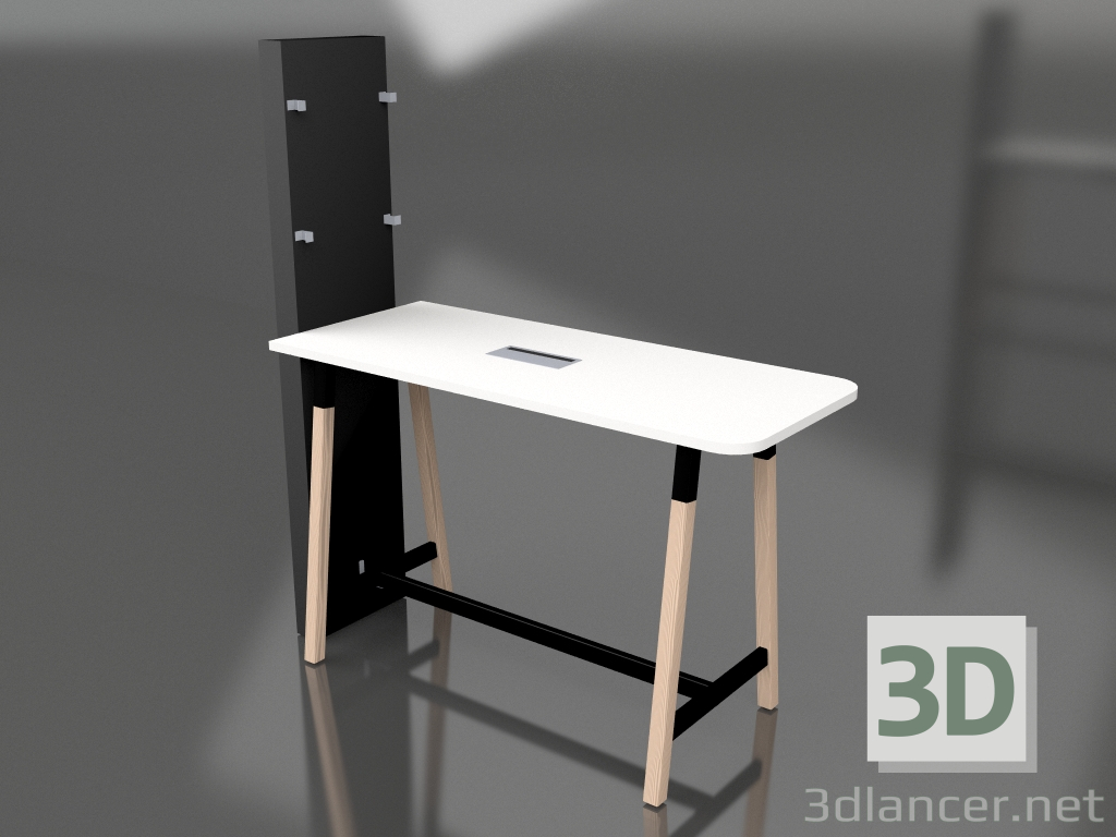 3d model Multimedia station MSW01 (1950x700) - preview
