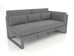 Modular sofa, section 1 right, high back (Anthracite)
