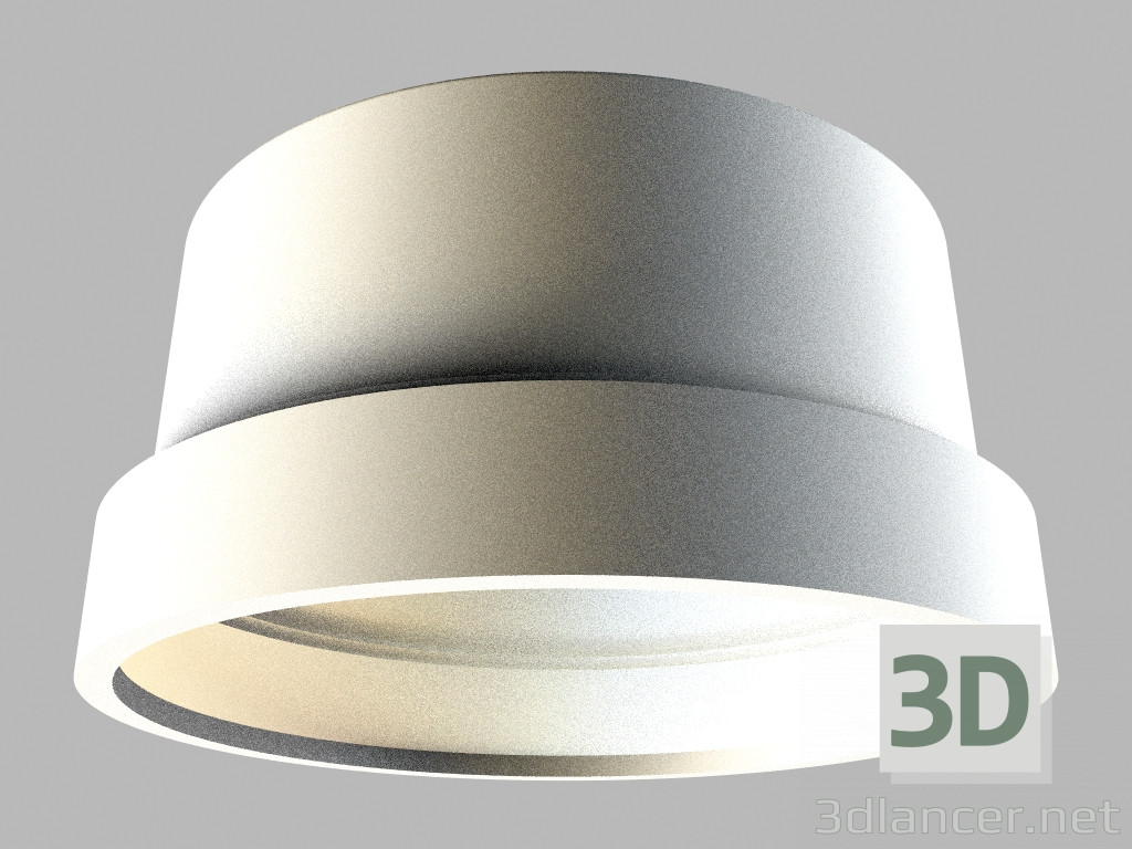 modèle 3D Luminaires encastrés au plafond luminaire 0635 - preview