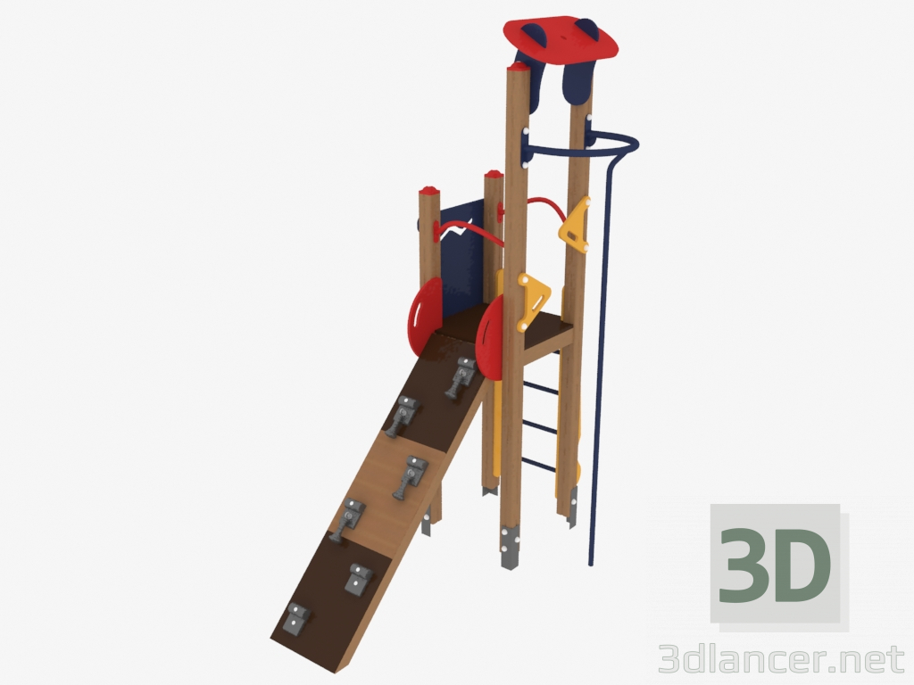 3 डी मॉडल बच्चों के खेल परिसर (7810) - पूर्वावलोकन