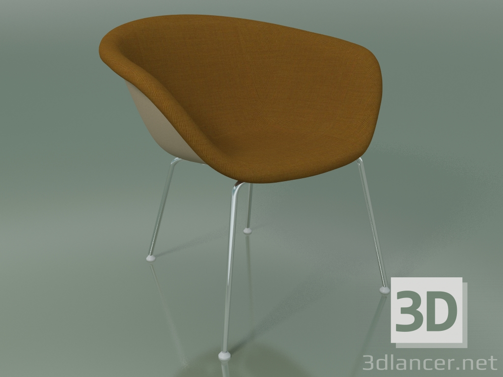 3d model Lounge chair 4212 (4 legs, with front trim, PP0004) - preview