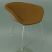 3d model Lounge chair 4212 (4 legs, with front trim, PP0004) - preview