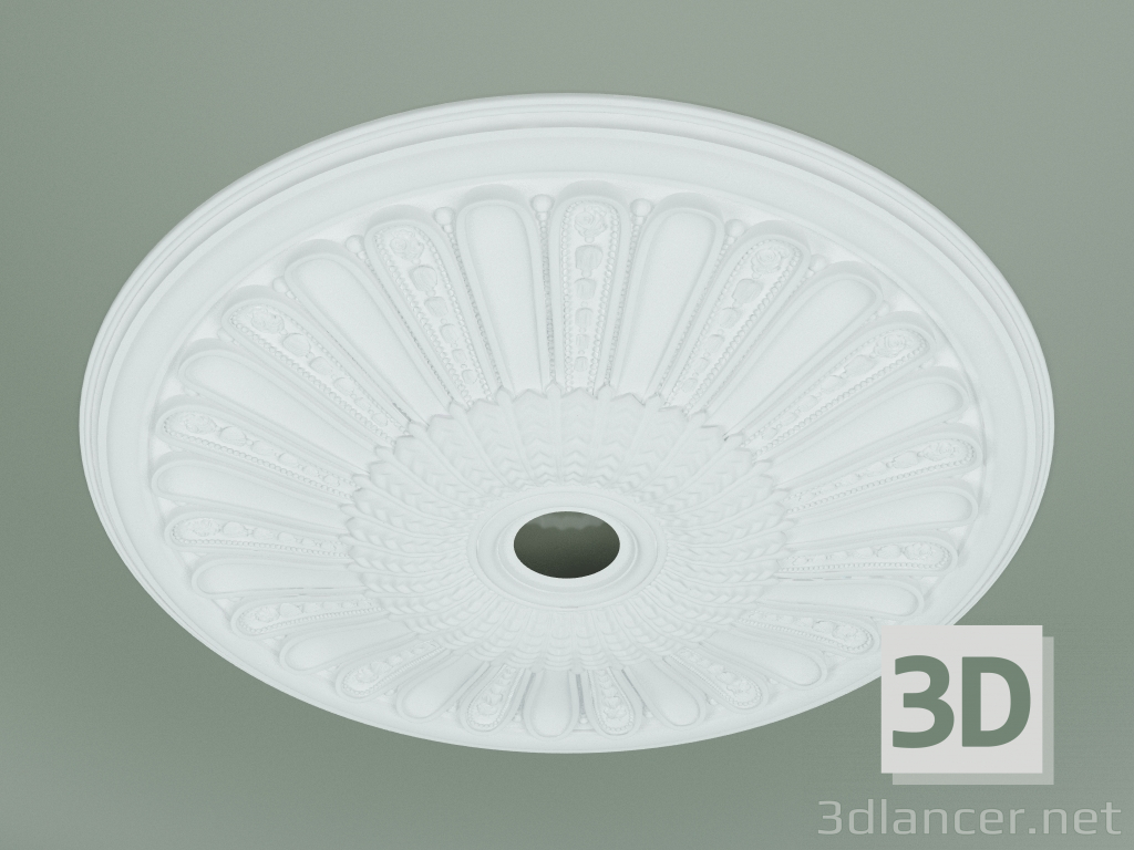 3d model Rosette with ornament RW011 - preview