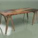 modèle 3D Table à manger Daphne Oldwood (bronze canon) - preview
