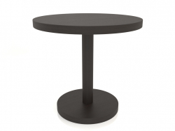 डाइनिंग टेबल DT 012 (D=800x750, वुड ब्राउन डार्क)