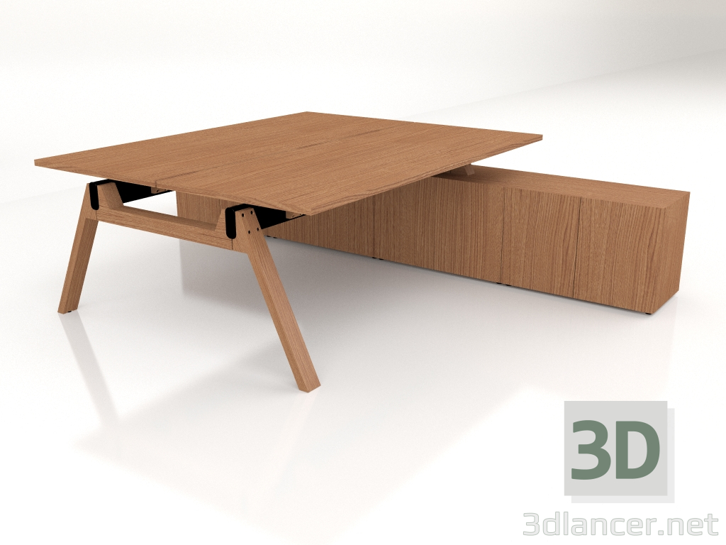 modèle 3D Table de travail Viga Banc V2024 (2000x3200) - preview