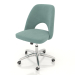 3d model Armchair Greta (turquoise) - preview