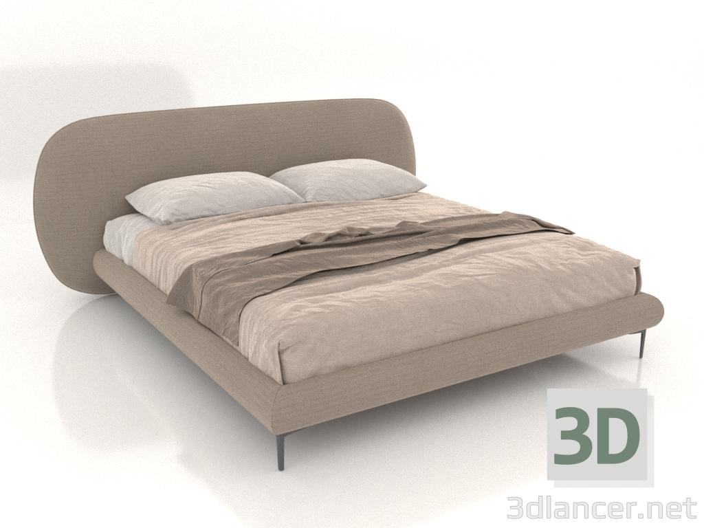 Modelo 3d Cama de design Bolzano - preview