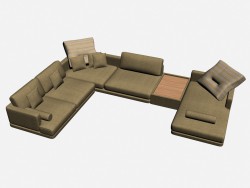 Sofa corner Incumbents soft 6