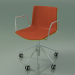 3D Modell Stuhl 0466 (5 Räder, mit Armlehnen, mit Frontverkleidung, Polypropylen PO00118) - Vorschau