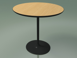 Oval coffee table 0680 (H 50 - 51х47 cm, natural oak, V44)