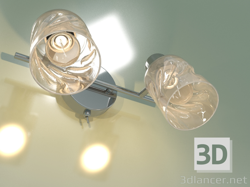 modèle 3D Spot Ansa 20120-2 (perle noire) - preview