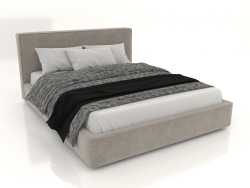 Cama doble suave de diseño Brooklyn