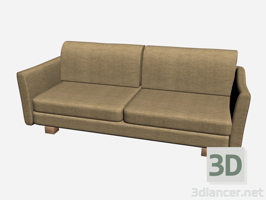 3d model Metropol 1 sofa - preview