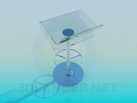 modelo 3D Taburete de bar - escuchar modelo 3D Taburete de bar - escuchar