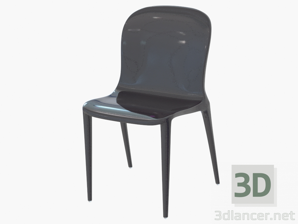 3 डी मॉडल कुर्सी वायलेट - पूर्वावलोकन
