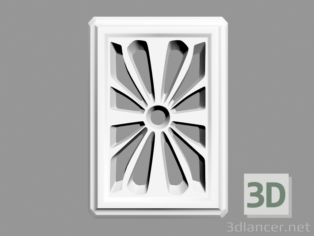 3d model The ventilation grille (BP1) - preview
