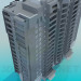 3d model Residential living block - preview