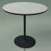 3d model Oval coffee table 0680 (H 50 - 51х47 cm, white, V44) - preview