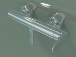 Single lever shower mixer for exposed installation (34620000)