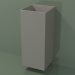 3d model Wall-mounted washbasin (03UN16102, Clay C37, L 36, P 36, H 85 cm) - preview