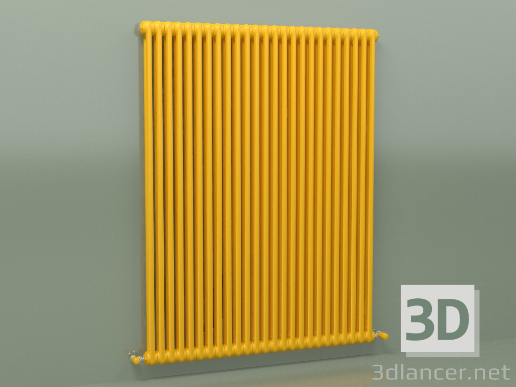 modello 3D Radiatore TESI 2 (H 1500 25EL, giallo melone - RAL 1028) - anteprima