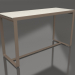 3D modeli Bar masası 180 (DEKTON Danae, Bronz) - önizleme